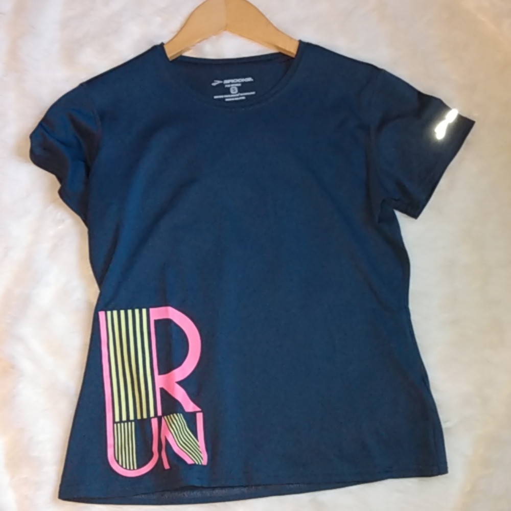 Blue Brooks tee shirt